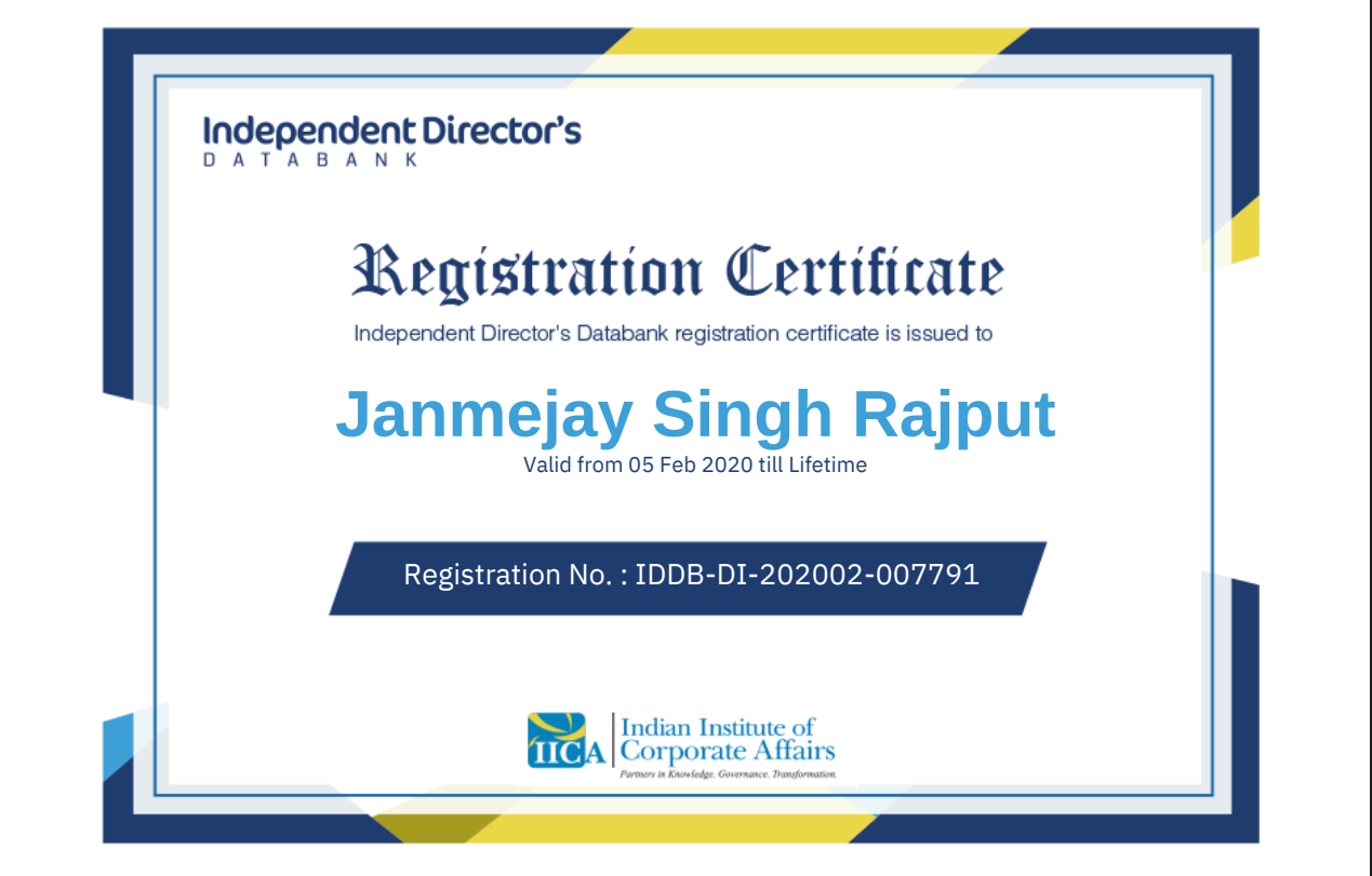 Certificate - 150916